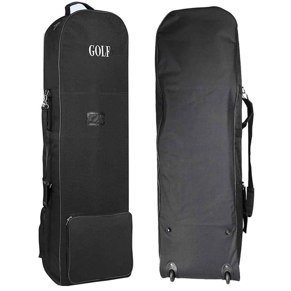 Golf Travel Bag Soft Foldable Portable Lightweight Practical Durable 600D Golf Club Bag Storage Bag Golf Aviation Bag