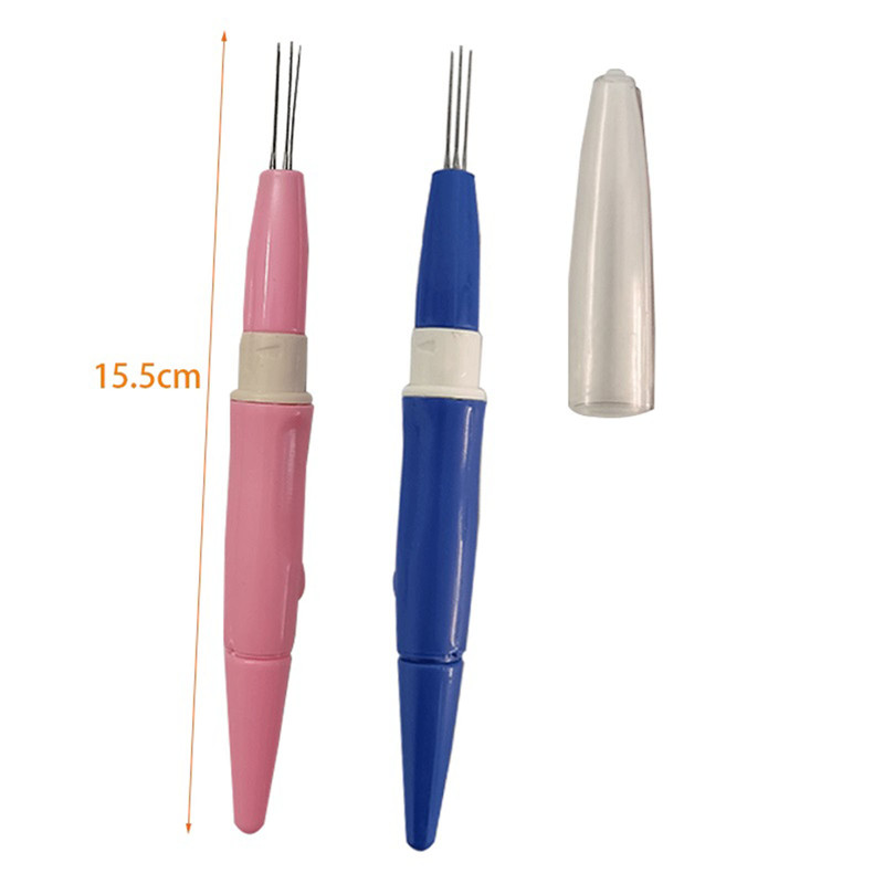 Wool Felt Poke Pin Needle Pen Poking Tools For Wool Felting Replace Needles DIY Needlwork Craft Accessories Multi Needle Stitch