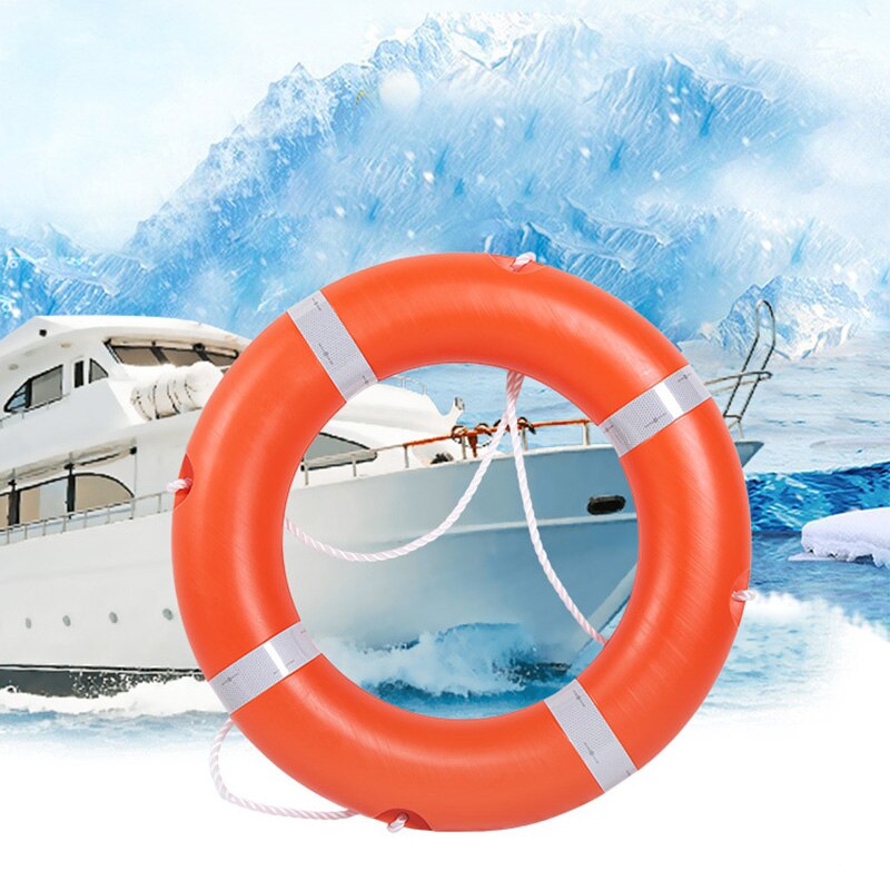 Boya Salvavidas de para adultos, Boya marina de rescate de agua, de espuma sólida, anillo antiahogador, accesorios para barcos, DK50LB