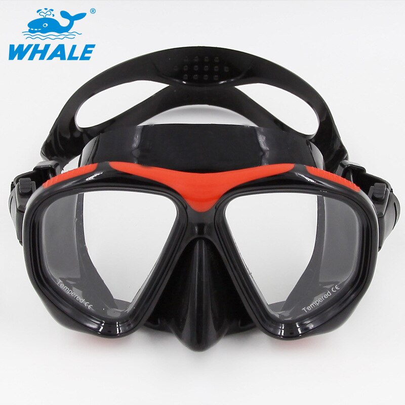 Hvalmærke scuba voksne dykkerbriller spearfishing scuba gear svømmemaske dykkerbriller dykkermaske udstyr: Dykkermasker 1