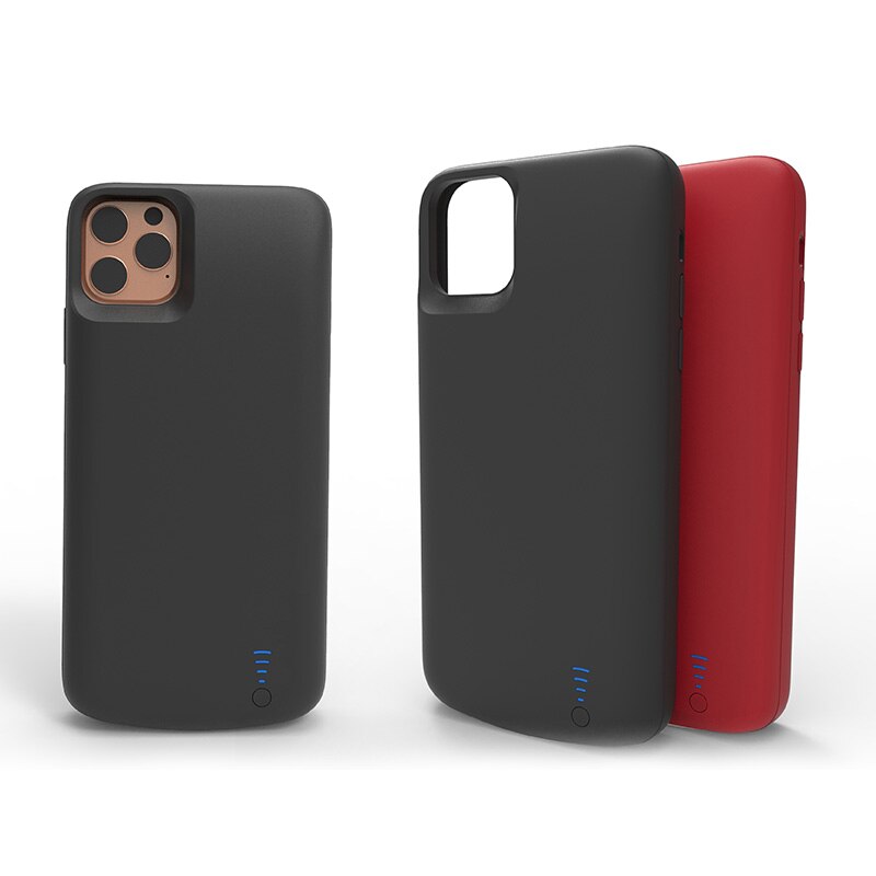 5000/6000 mah batterioplader cover til iphone 11 pro cover opladning power bank cover til iphone 11 pro max ultra tyndt batteri cover