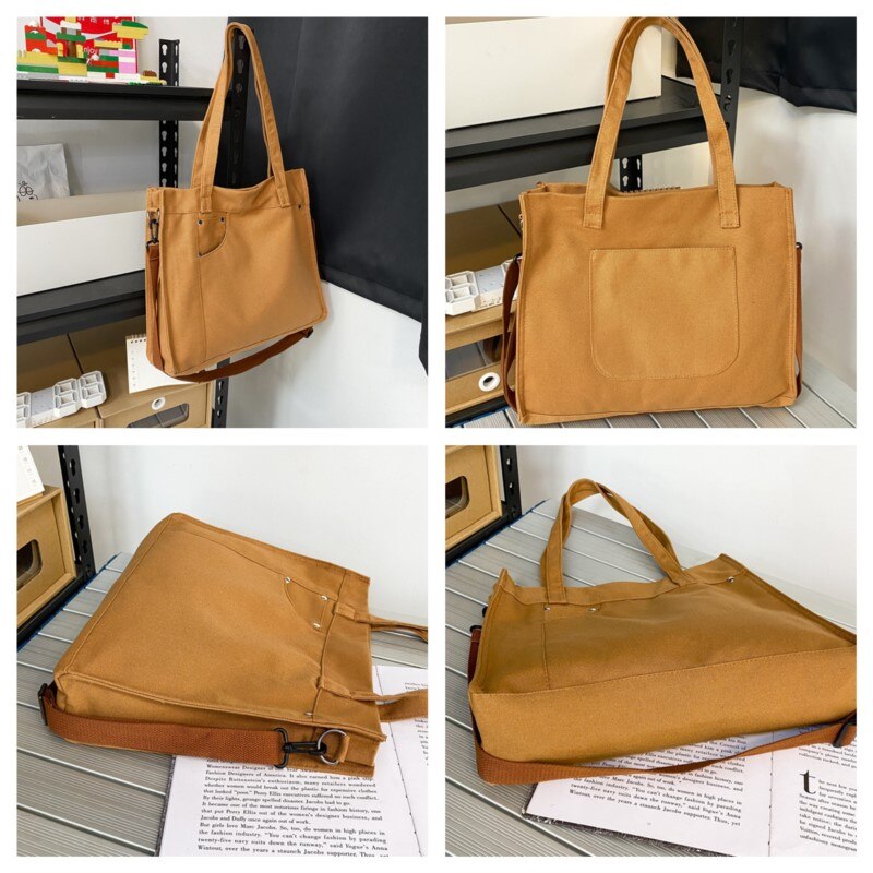 Leinwand Umhängetaschen Für Frauen Luxus Handtaschen Frauen lässig Tragetaschen Schulter Tasche Damen Handtasche
