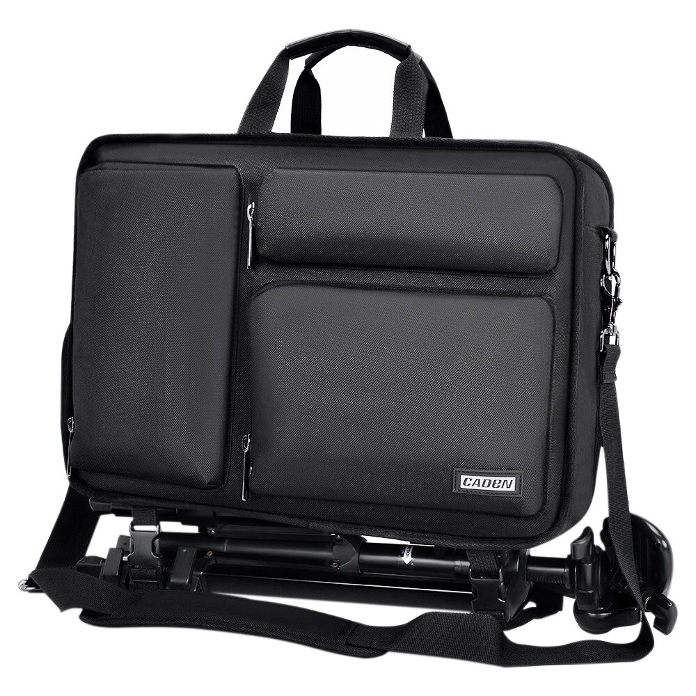 CADeN-mochila para cámara de fotos, bolso de hombro impermeable, suave, grande, para Nikon, Canon, Sony, DSLR: Default Title