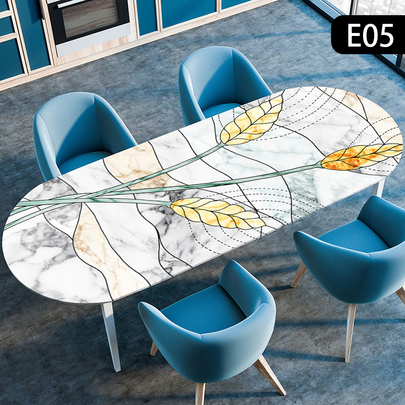 Vanntett duk oljebestandig elastisk stretch ovalt bordduk til kjøkkenservering bryllupsfest utendørs gårdsplass: Lilla / 85*85cm