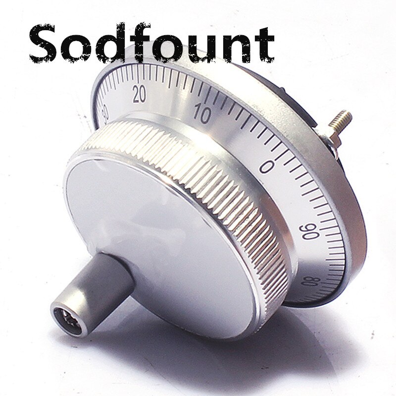1 PC CNC roue à main électronique roue à main tour accessoires systèmes MPG volant diameter60mm 80mm 5 v/24 V 4pin/6pin pulse 25/100