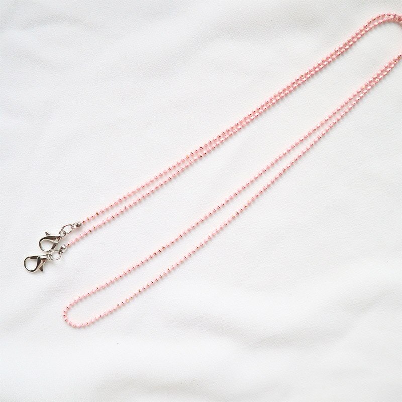 Chaînes de masquage de lunettes de soleil pour femmes, plusieurs chaînes de lunettes en cristal acrylique et perles, bijoux: 7