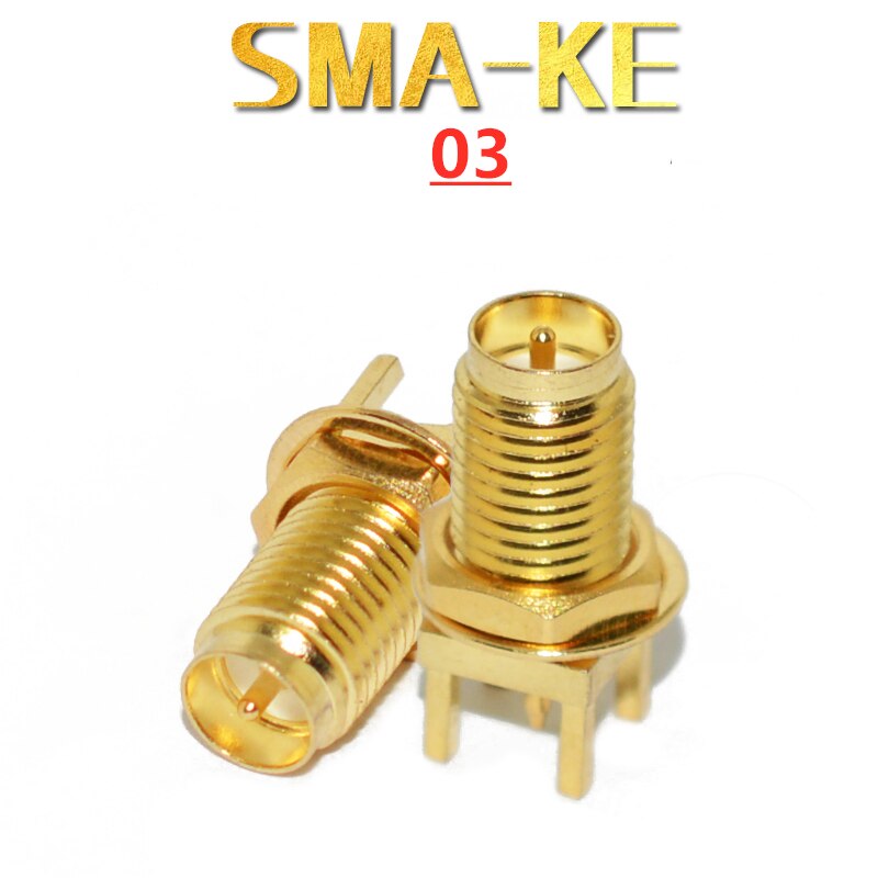 5PCS RF SMA Adapter Kit SMA-KE/KWE Adapter IPEX/IPX Radio Frequency GPS Antenna Base RF Male and Female Connector RF Convertor