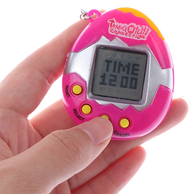 ! Electronic Pet Machine Virtual Pet Interactive Mini-growing Game Machine RANDOM COLOR: Default Title