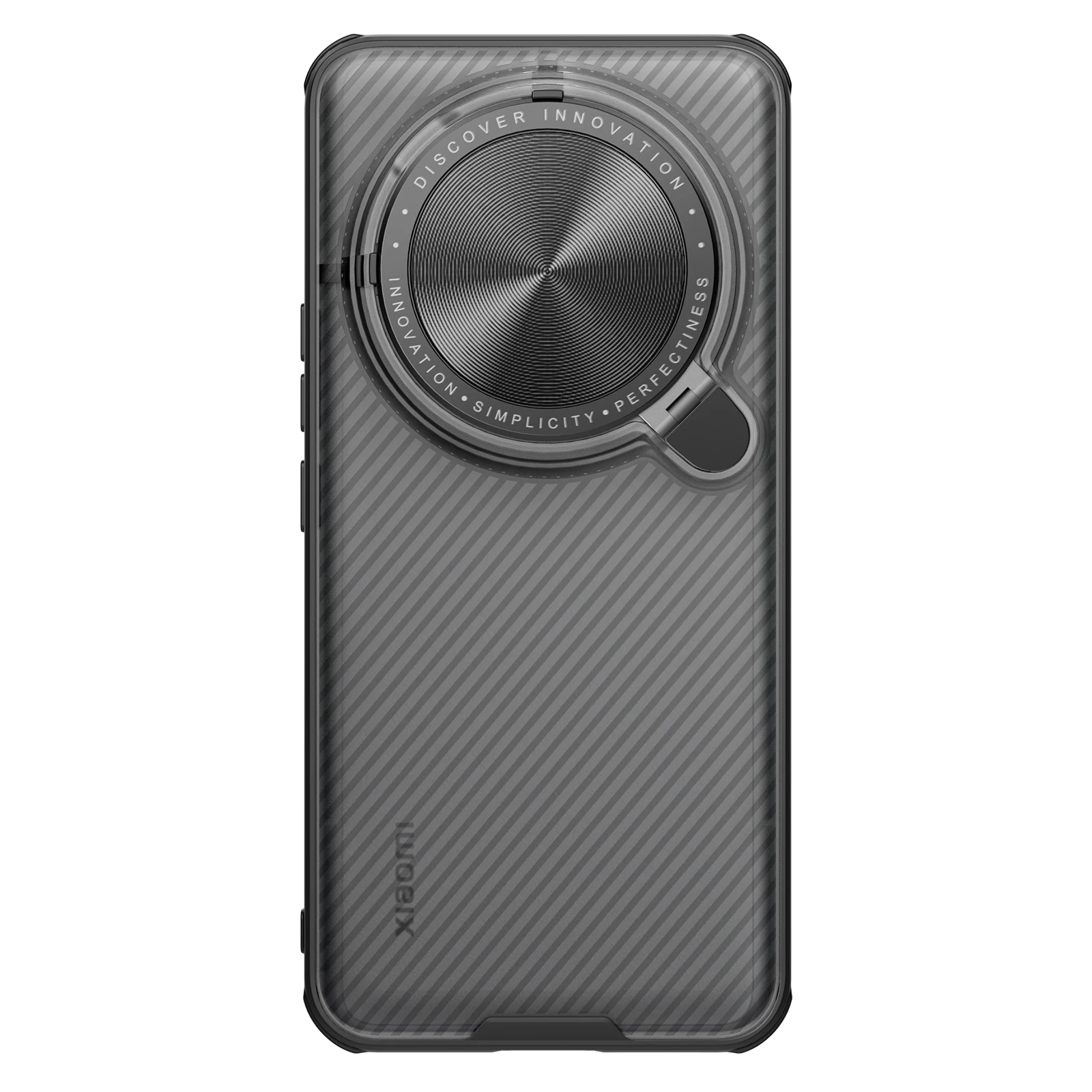 NILLKIN for Xiaomi Mi 15 Ultra / 14 Ultra / 13 Ultra 5G case Slide Lens Frosted 360 full Camera Protection CamShield Back cover: Plastic / Clear