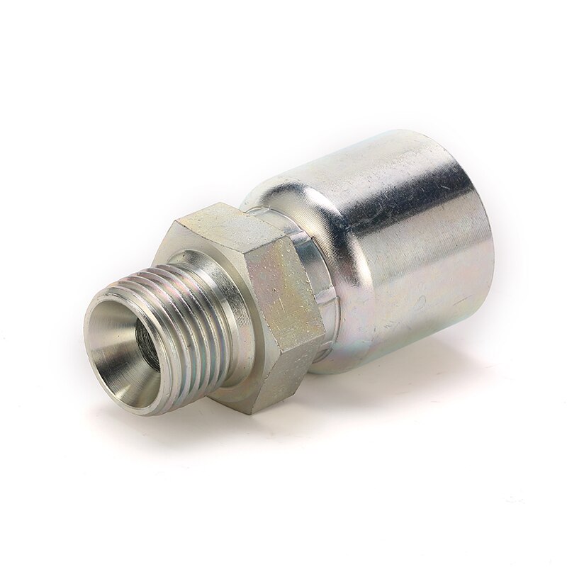 BSP One Piece Fitting Male One Piece Fitting 12611A-PKAST One Piece Hydraulic Hose Fitting