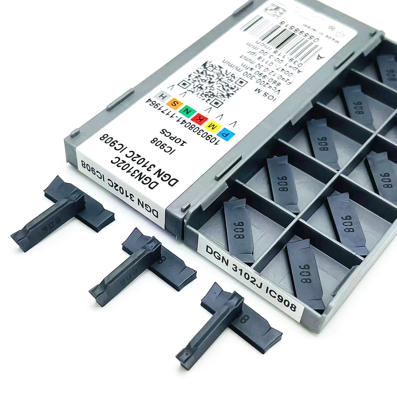 Hartmetall DGN3102J IC908 DGN3102C IC908 DGN2202J DGN 2202C Einstechen einsätze Hohe schneiden werkzeuge CNC drehen einsätze DGN2202