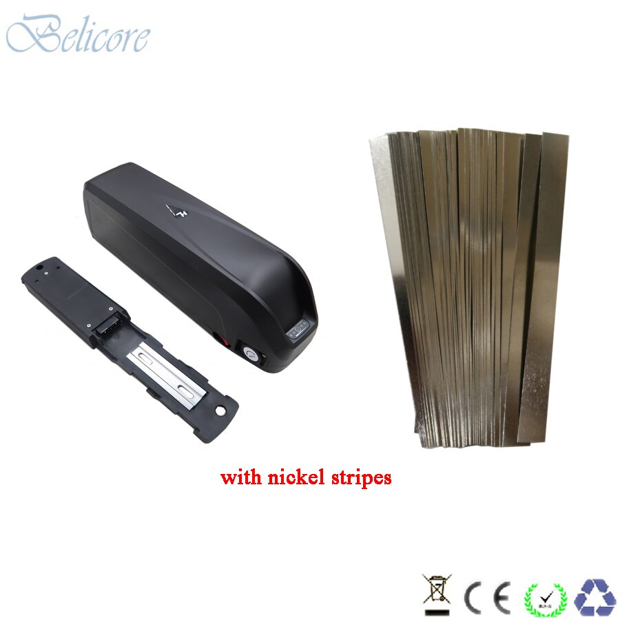 Neue hailong hai batterie fallen 36v 48v 52v leere ebike batterie fallen unten rohr batterie Kasten 80 stücke zellen: 48V G80 mit Nickel