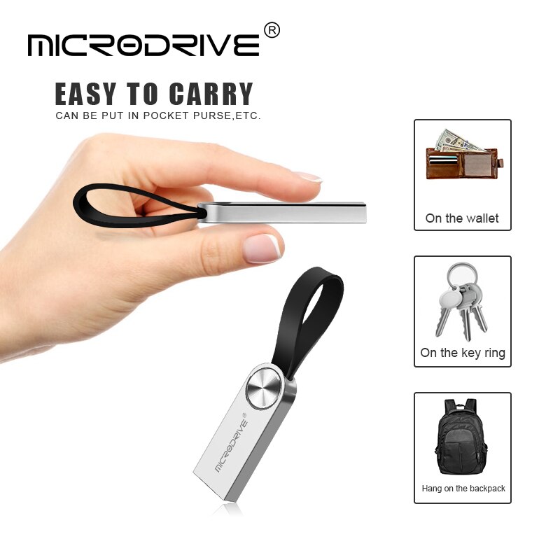 3 Farben USB-Flash-Laufwerk 64 GB 32 GB 16 GB 8 GB 4 GB Mini-Stick Pendrive ф Nazir wasserdicht U Disk Memoria Cel USB-Stick