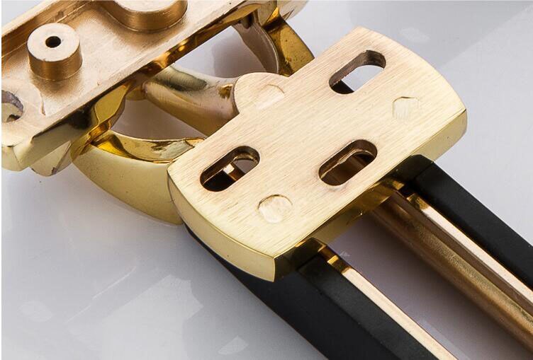 Gouden deurbeveiliging / beveiligingsketting voor hotelkamerdeuren, anti-hotlinking / veiligheidsketting