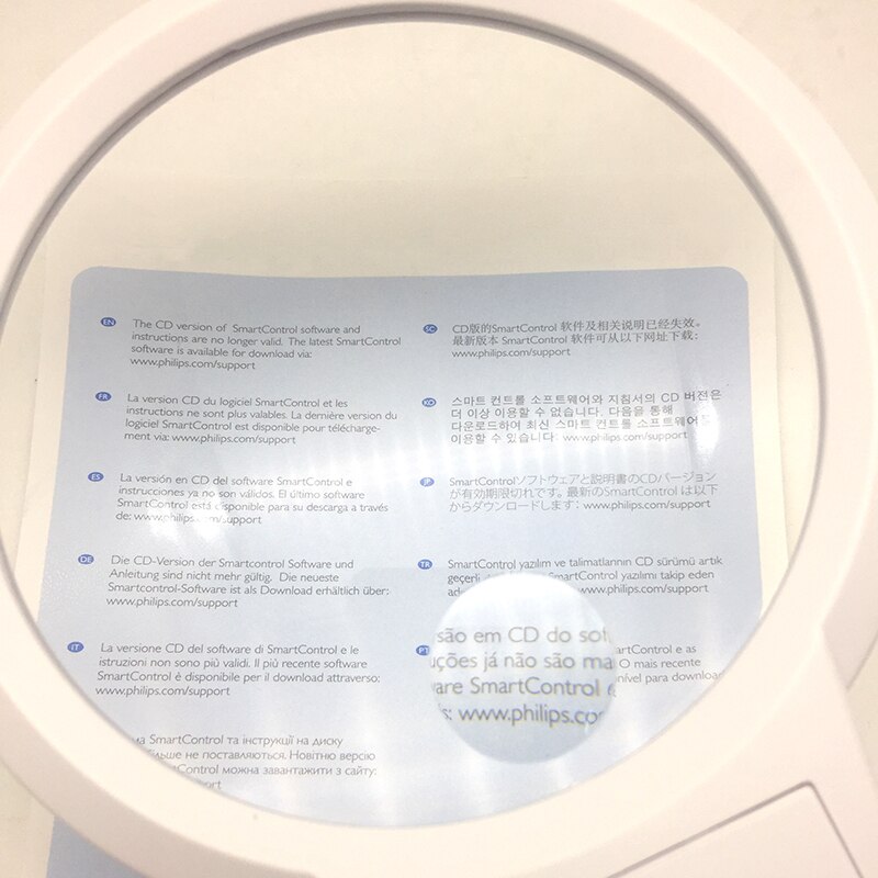 2X 6X Foldable Desktop Magnifier 130 mm Large Size Magnifier LED Illuminated Magnifying Glass with Scale