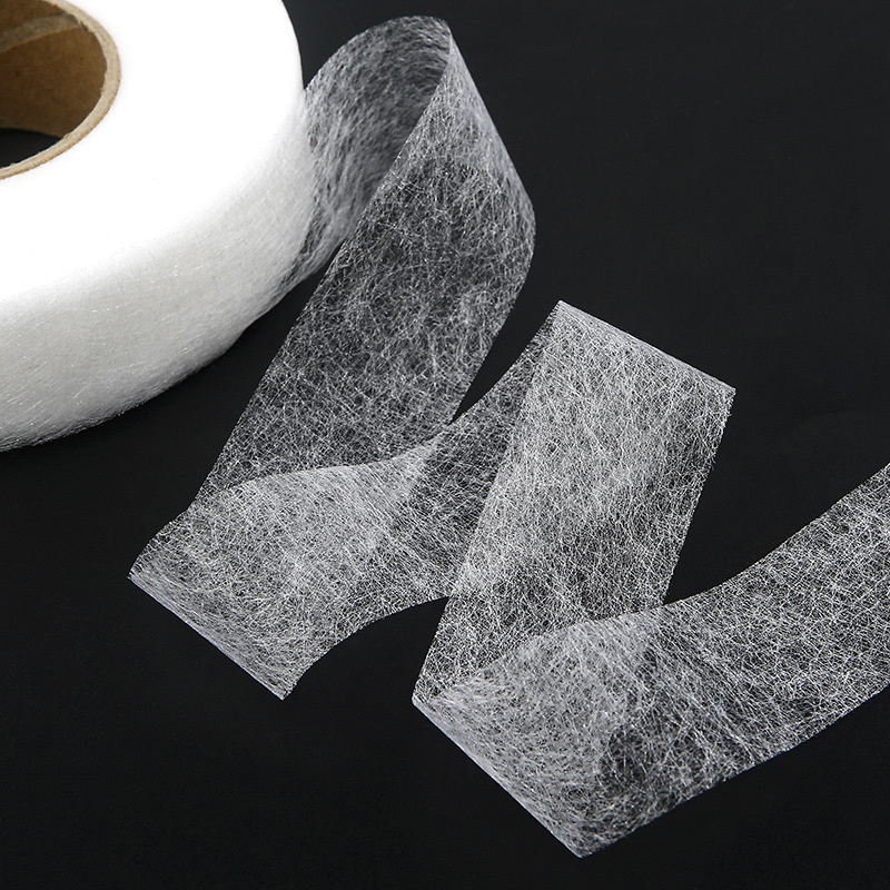 60M Wit Dubbelzijdig Niet-geweven Plakband Doek Zoom Tape Naaien Accessoire Tape Doek Kleding Kreukelzones kleding Gereedschap