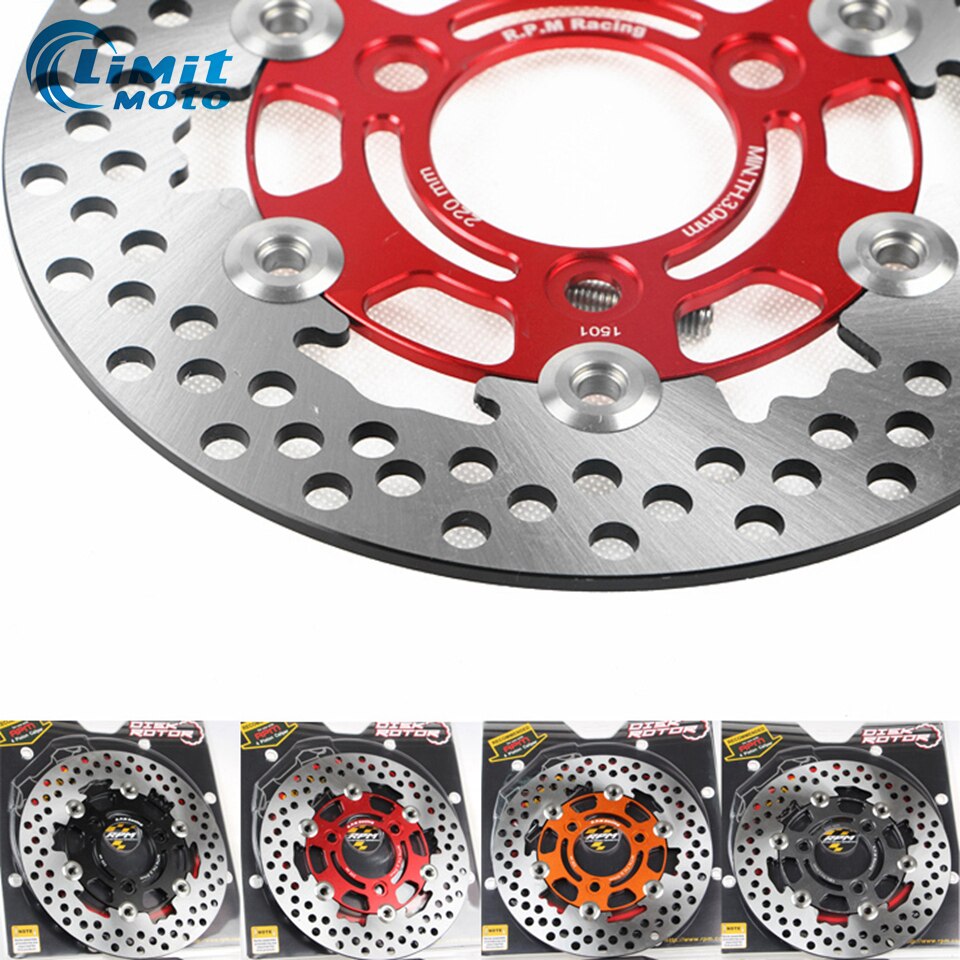 Universal Aluminum alloy Floating discs motorcycle brake disc Outside diameter 200mm/220mm/245mm/260mm Rapid cooling brake pads