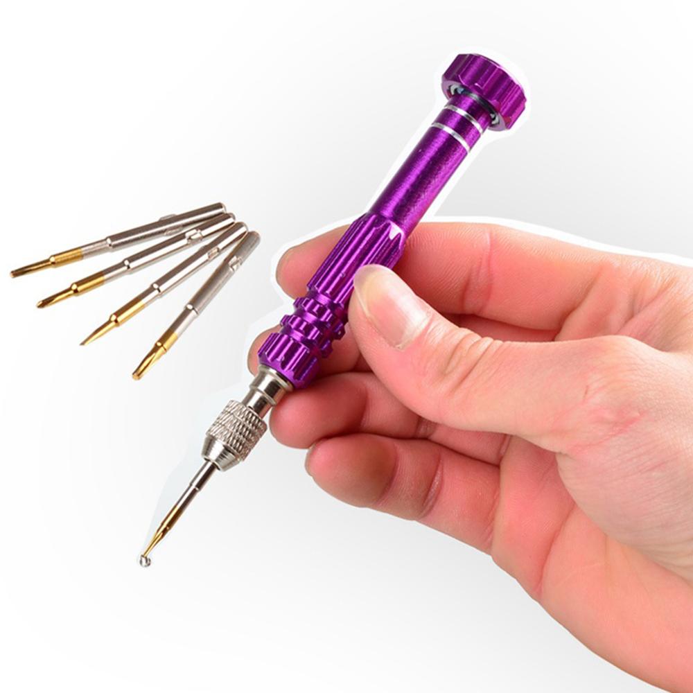5in1 précision Torx tournevis téléphone portable Kit d'outils de réparation pour téléphone portable téléphone portable électronique PC montre Kit d'outils de réparation
