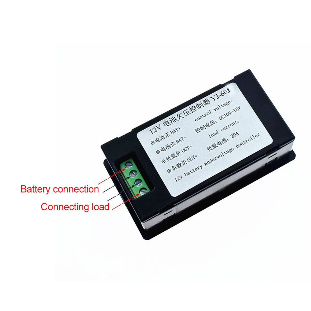 Dc 12V Batterijlader Ontlader Bedieningsschakelaar Overspanningsbeveiliging Bord Auto Afgesneden Ontkoppelingscontroller