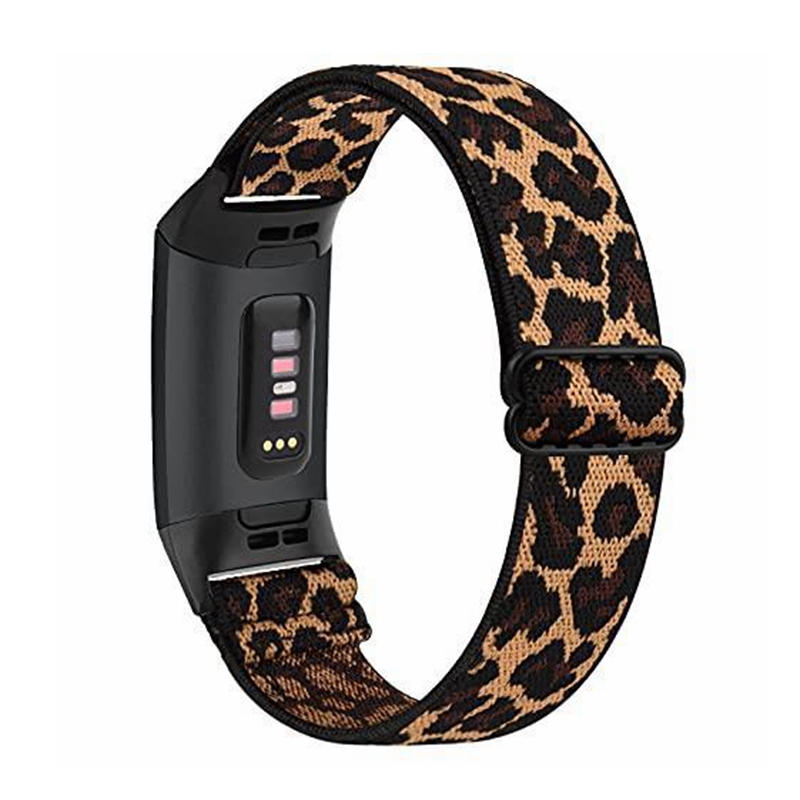 Nylon Strap for Fitbit Charge 5 Band Sport Elastic Replacement Wristband Bracelets For Fitbit Charge 6: S / Coal Black