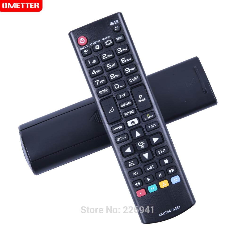 Mando a distancia para LG led lcd smart TV AKB74475481 para 32LF592U/43LF590V/43UF6407/43UF640V/49UF6407
