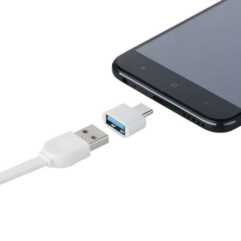 USB Zu Typ C OTG Adapter USB USB-C Männlich Zu Micro USB Typ-c Weibliche Konverter Für Macbook Samsung s20 USBC OTG Anschluss