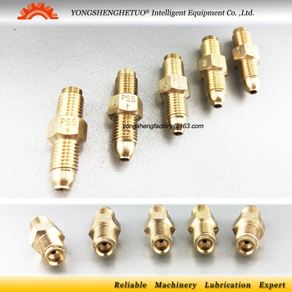 Laiton lubrification résistance distributeur débit d'huile proportion doseur M8 * 1 entrée sortie PSS-1 PSS-2 PSS-3 PSS-4 PSS-5 CSS-1