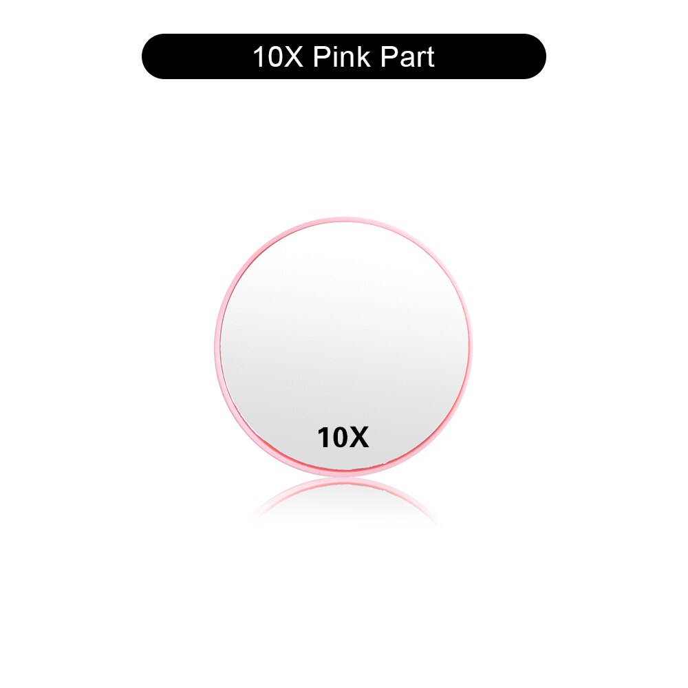 22 lys makeup spejl led touch screen bord bord makeup 1x/2x/3x/10x forstørrelses spejle 3 folde justerbart makeup spejl: Pk 10x forstørrelse