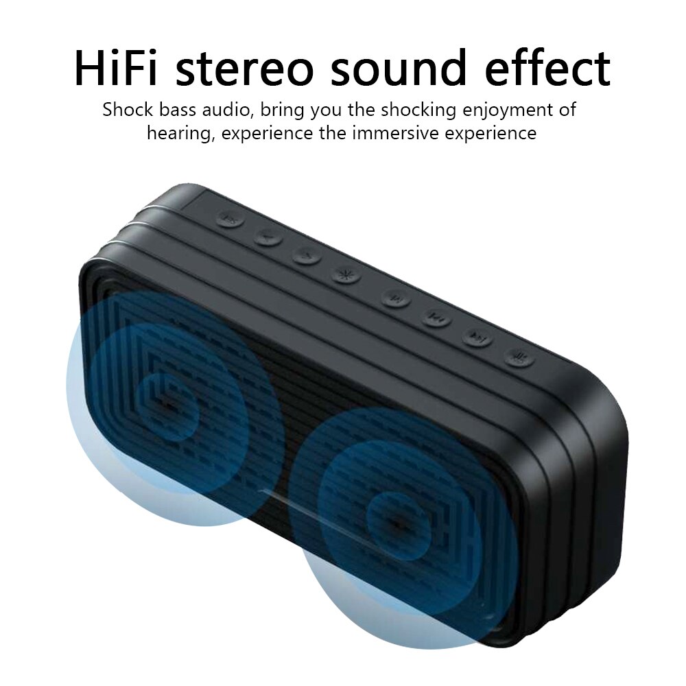 Smart Wekker Spiegel Dual Wekker Fm Radio Bluetooth Speaker Led Digitale Display Wake Up Tafel Klok Woondecoratie