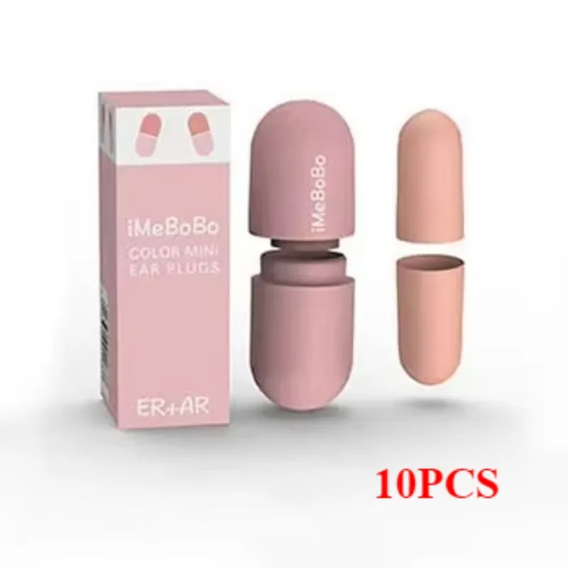 Soundproof Sleeping Ear Plugs Earplugs For Sleep Special Mute Soft Slow Rebound Student Anti-Noise Protection Anti Ronco Earplug: Clear