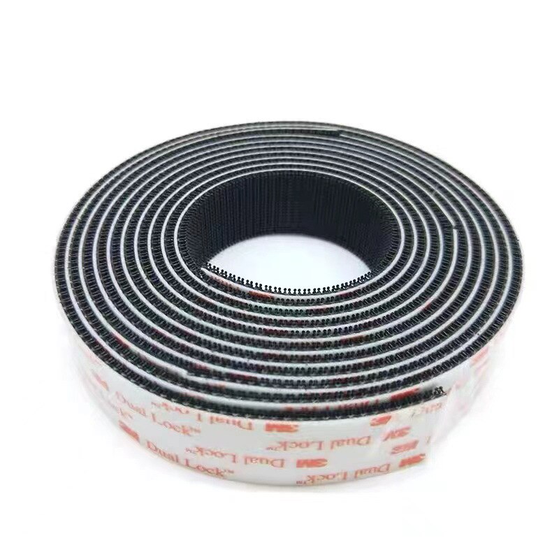 3M Klittenband Dual Lock SJ3550 Zwart En Sj 3560 Transparant Paddestoel Hersluitbare Sluiting Zelfklevende Tape: SJ3550 1in x 100cm
