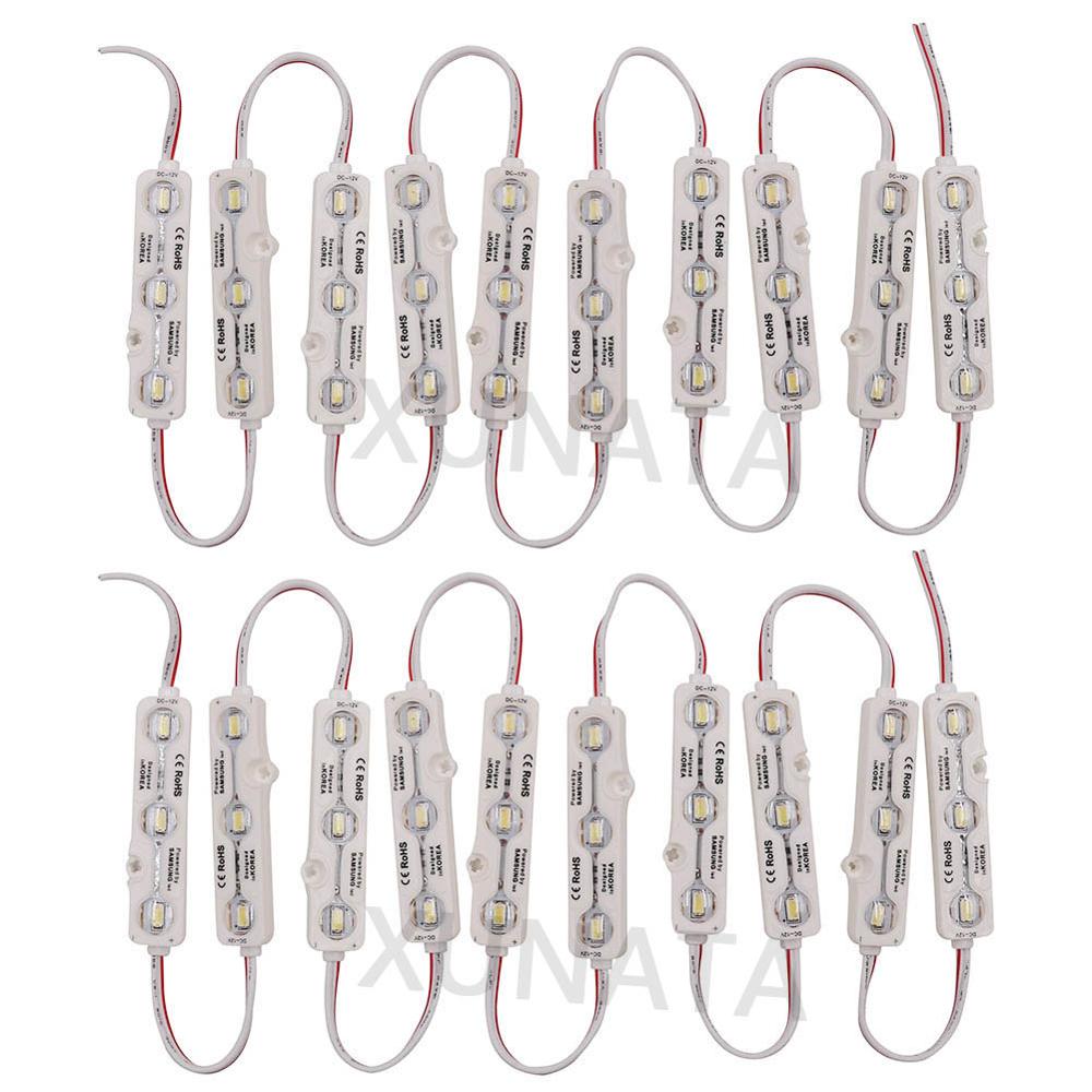 Led-modul Licht 5630 1,2 mit/teilen DC12V Wasserdicht Werbung LED-Module Lampe Zeichen Zurück Lichter Reine/Warmes Weiß LED Licht