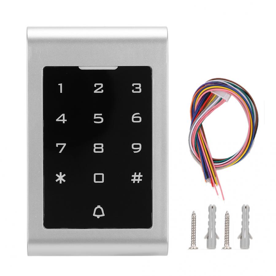 RFID Door Opener 125KHZ RFID Door Opener 2000 Users Wiegand26 Card Password Security Entry System
