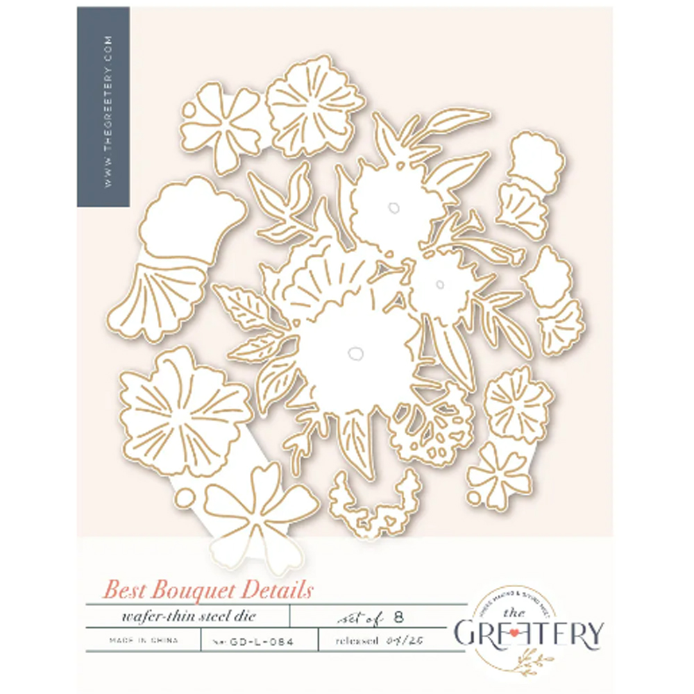 Gratulationsmalsstempler stencil drømme og planer sløjfe bogmærke stjernestemplet buket sødeste rammer gør-det-selv scrapbooking kort lav: Blomme