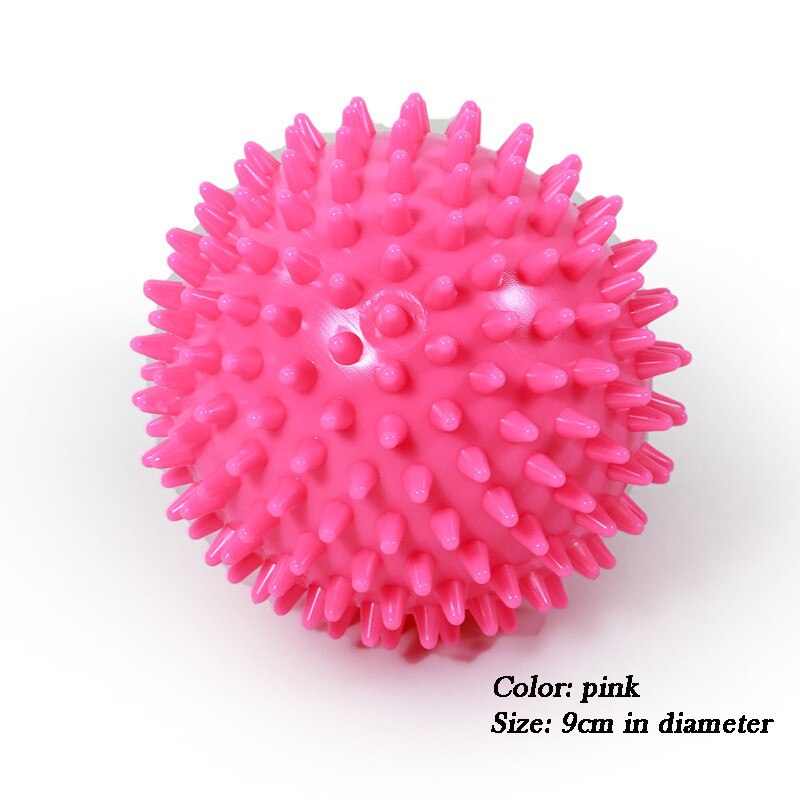 Yoga Fascia Grip Ball Foot Arm Waist Massage Relieve Stress Acupoint Pvc Hedgehog Balls Bodybuilding Whole Body Massage Unisex
