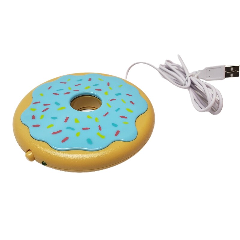 Tappetino per scaldatazze alimentato tramite USB per caffè tè latte bevanda bevanda tazza riscaldante Y5LF: Blu