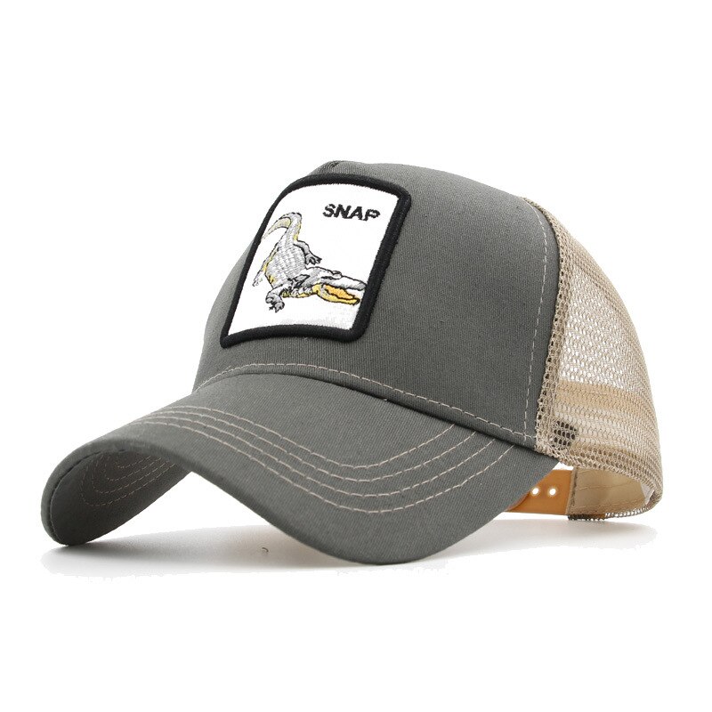gorra de béisbol de malla Unisex encantadores animales gorras mujeres y hombres gorra Snapback papá sombrero verano hueso ajustable SA-8
