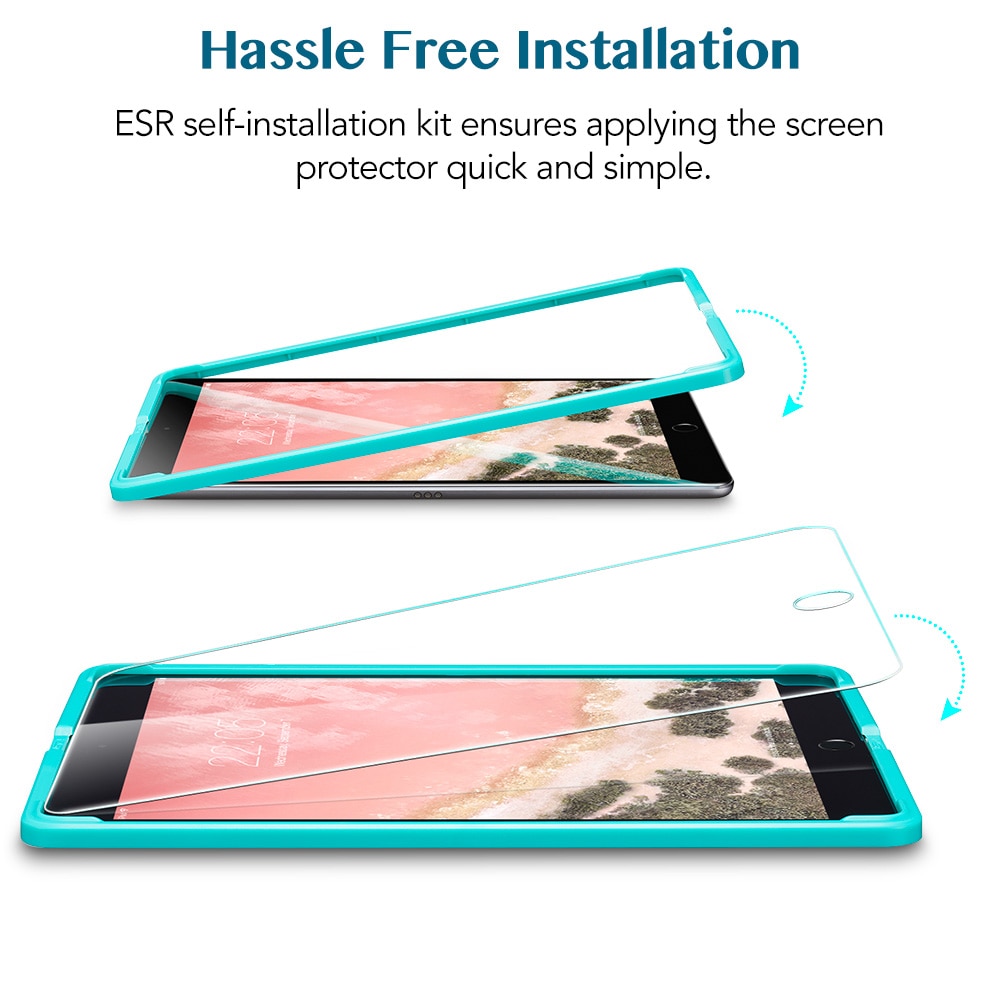 Esr screenprotector voor ipad 9.7 gehard glasfolie voor ipad air 2 ipad pro 9.7 tablet beschermfolie van glas