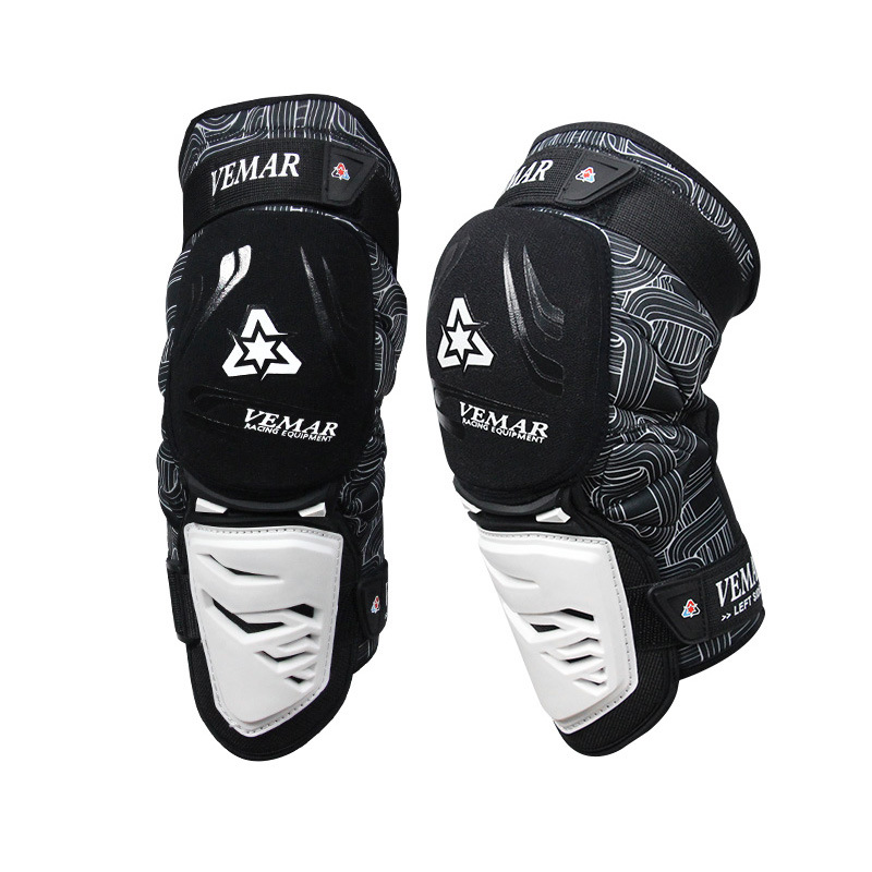Vemar – genouillères et coudières de Protection pour Moto, coussinet de Protection pour vtt et UTV