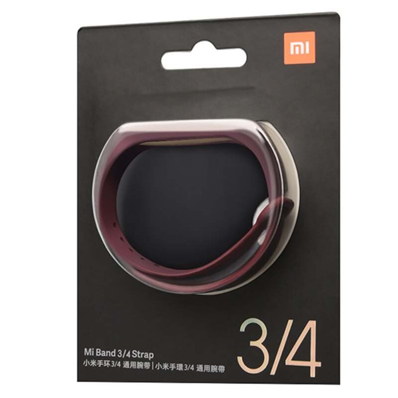 100% Originele Band Voor Xiaomi Mi Band 4 Mi Band 3 Zachte Siliconen Band Vervanging Armband Voor Xiaomi Mi Band 4 3 polsband