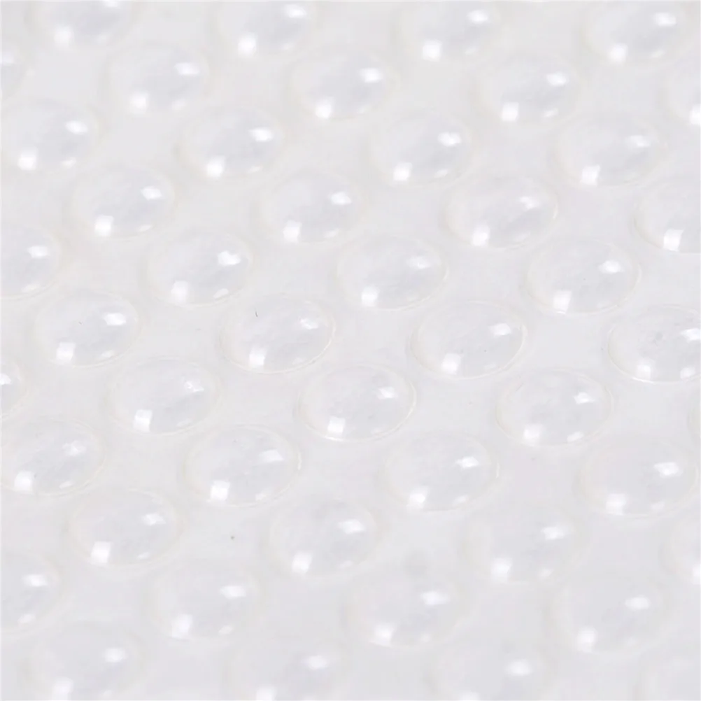 300 pezzi di cuscinetti ammortizzatori autoadesivi rotondi in gomma siliconica, piedini ammortizzatori trasparenti antiscivolo morbidi, cuscinetti ammortizzatori trasparenti