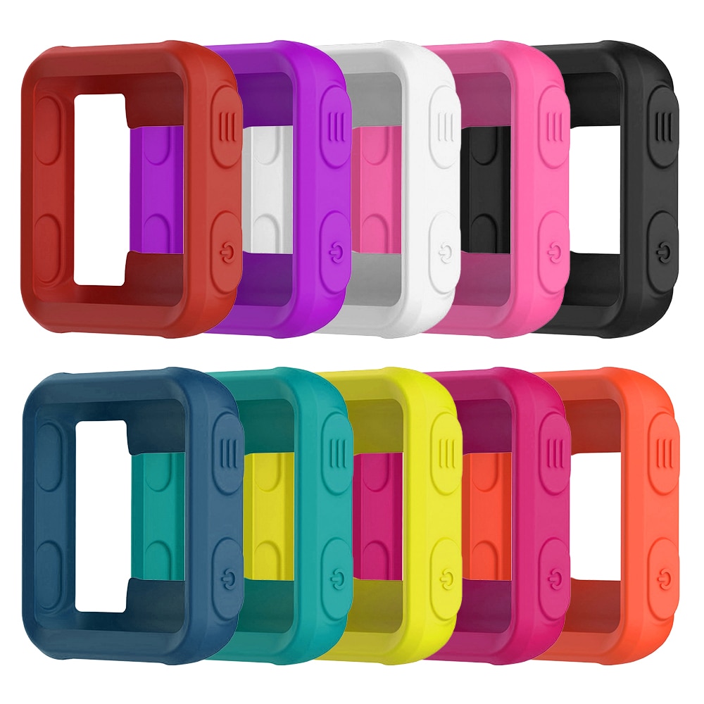 For Garmin Forerunner 35/30/S20 Silicone Case Smart Watch Protector Skin Cover for Sport Watch Protection Cover