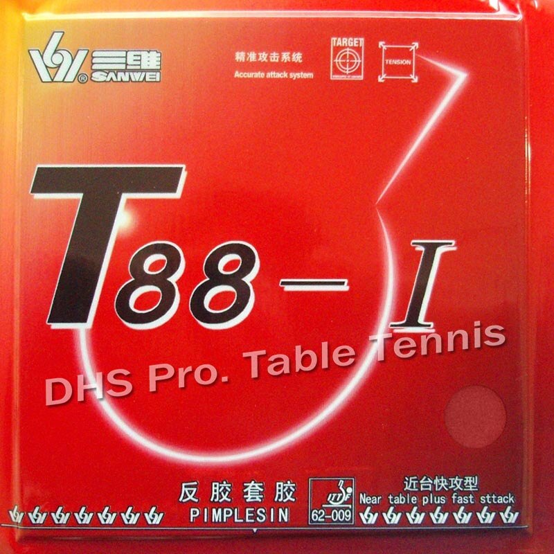 Sanwei  t88- i  t88 1 pips-in bordtennisgummi med svamp