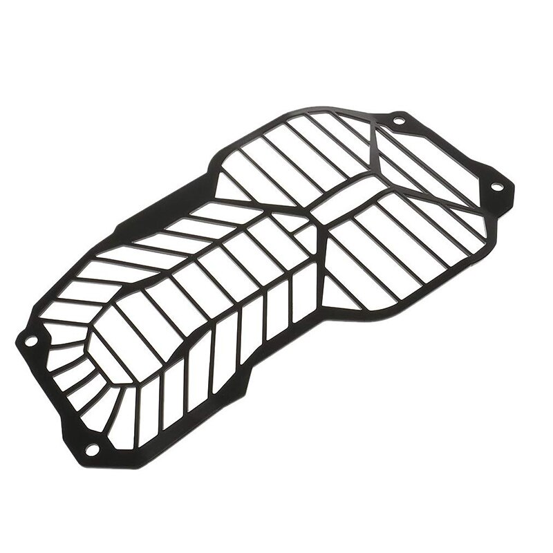 Sort frontlykt hodelykt lampe stål guard protector grill mesh for bmw  r1200gs linsedeksel