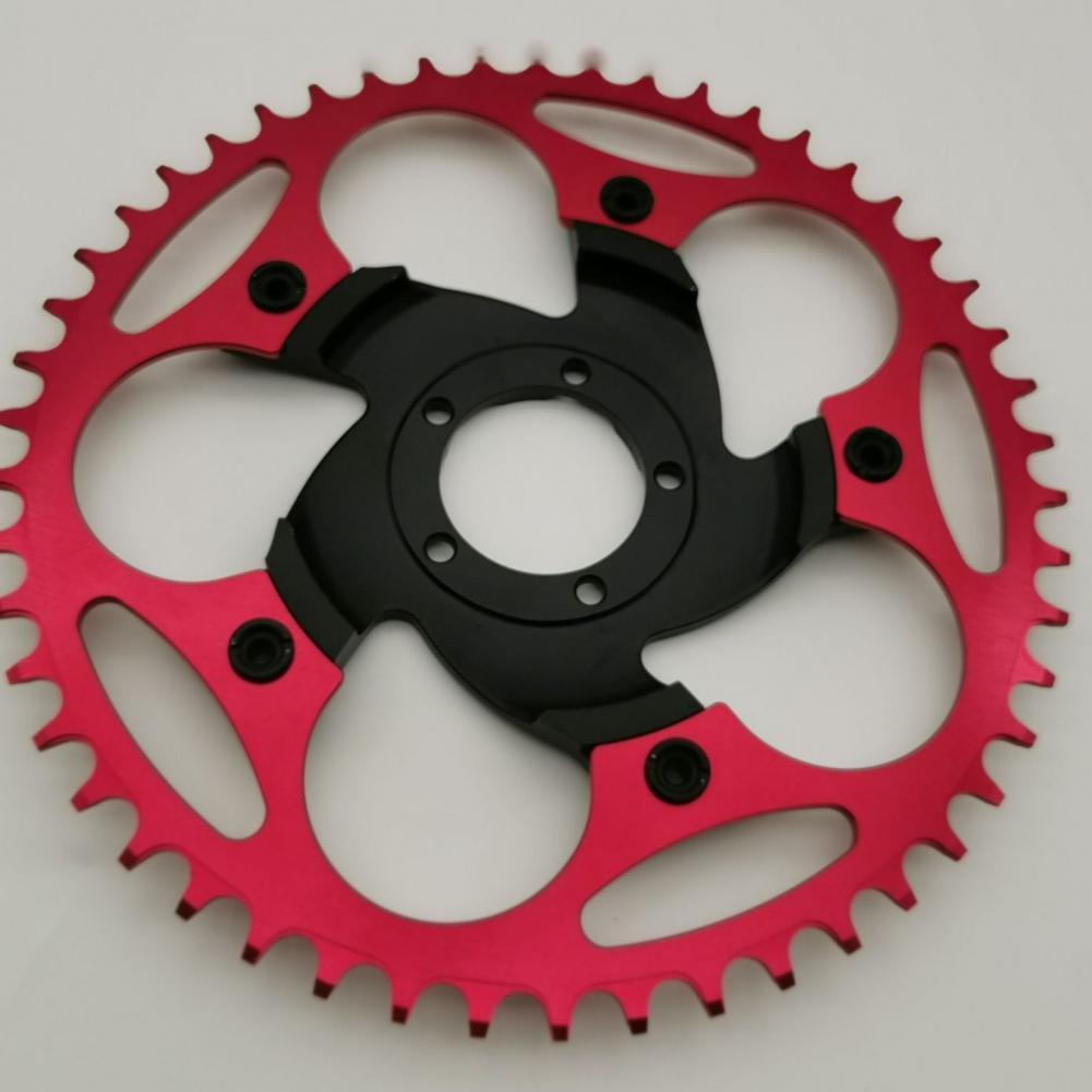 50T/52T/54T/56T/58T/60T Keten Wiel Tandwiel crank Voor Bafang Motor Bbshd 130BCD