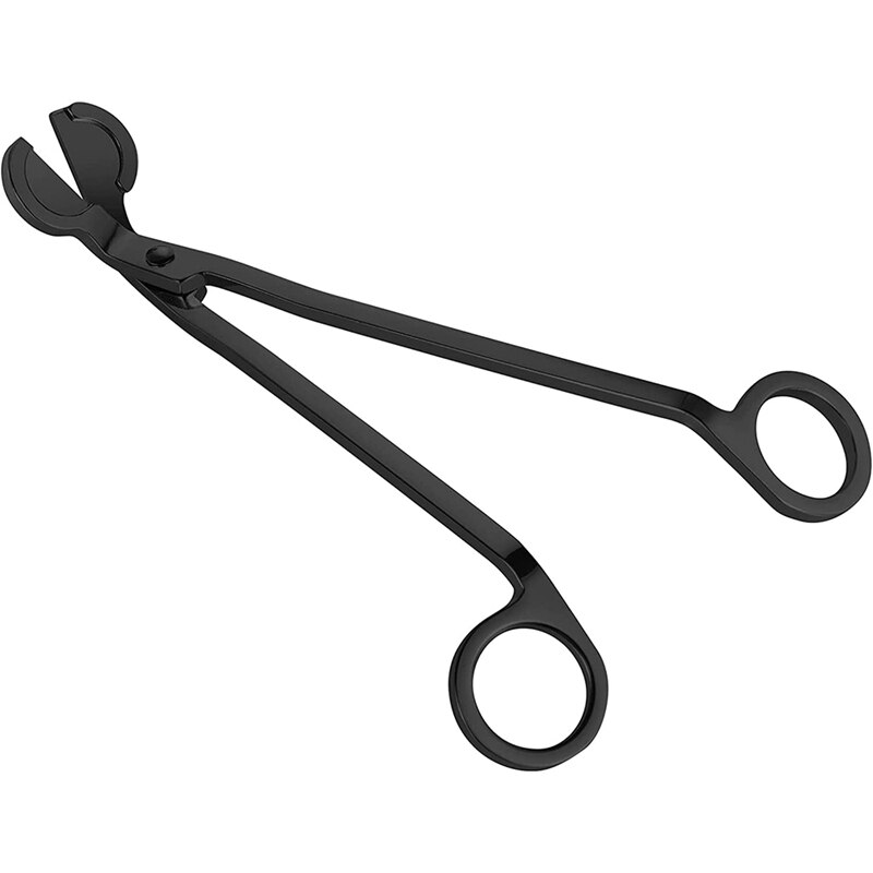 YO-Trimmer Candle Wick Cutter Candle Scissors Stainless Steel Wick Cutter Scissors: Light Yellow