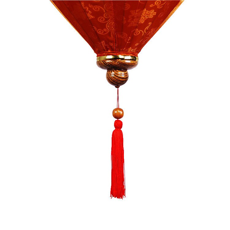 Lanterne chinoise rétro imperméable en diamant pour nouvel an, lanterne d&#39;extérieur pour balcon, Vietnam