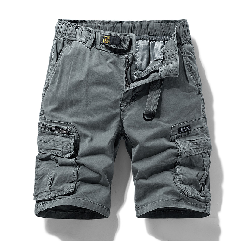 Nuevos pantalones cortos de camuflaje Cargo de algodón de verano para hombre, ropa informal para hombre, Bermudas para correr en la playa, pantalones cortos para hombre, triangulación de envíos: 30 / Oro