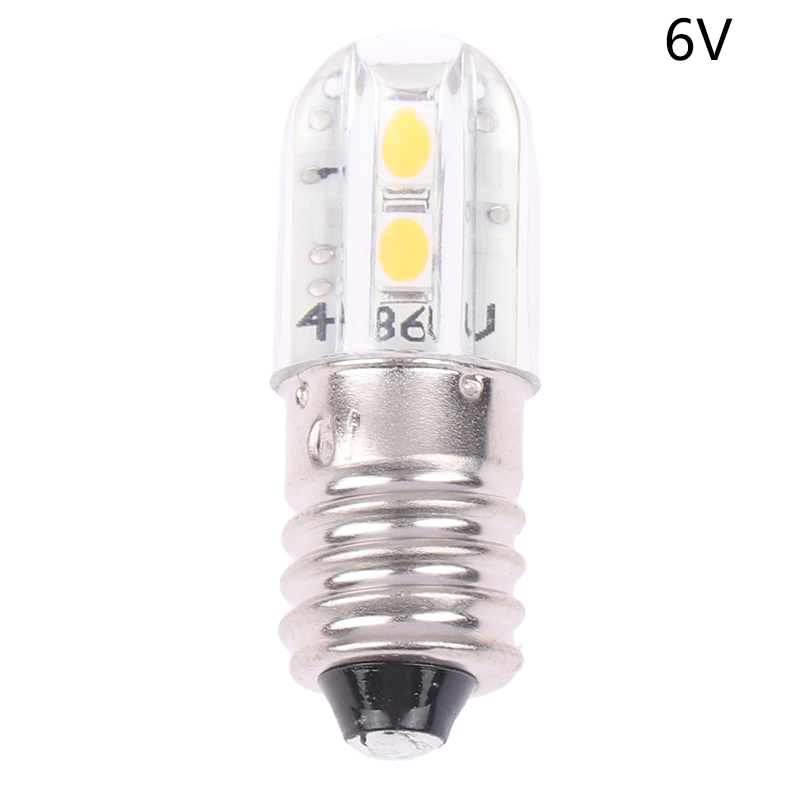 Varm hvid  e10 led-pære 6/12/24v opgraderingspærer 4 led-lamper erstatning for lommelygte blinklyspære forlygte motorcykel led-pære: Blå