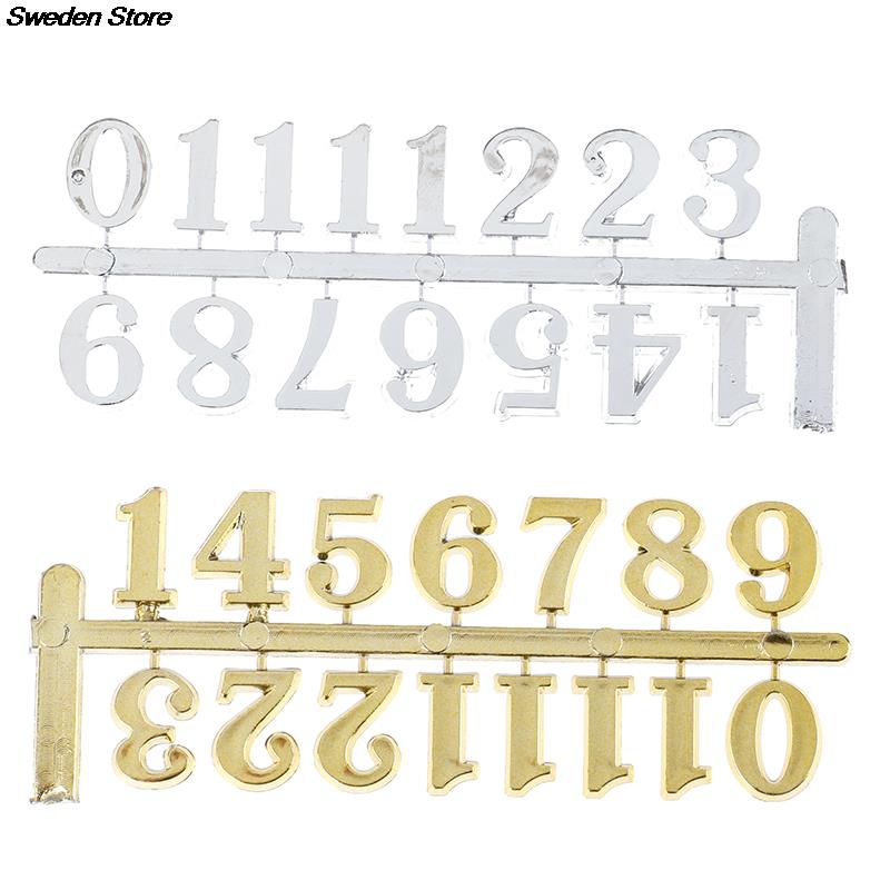 DIY Clock Digital Parts Numerals Restore Ancient Ways Digital Accessories Quartz Clock Movement For Clock Repair 1PC